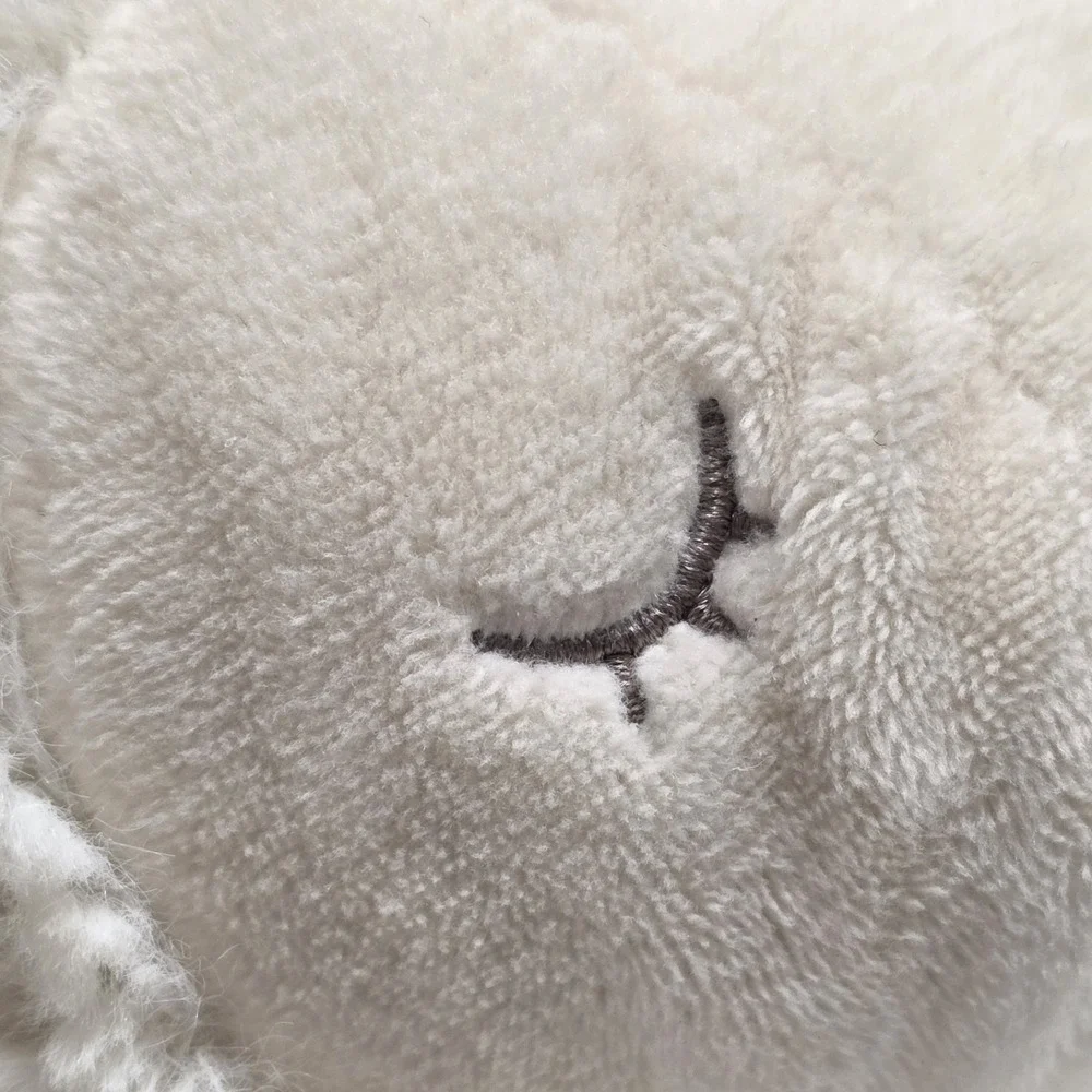 North American Bear Co. 2015 Woodland Friends Sleepy White Lamb Sheep Plush